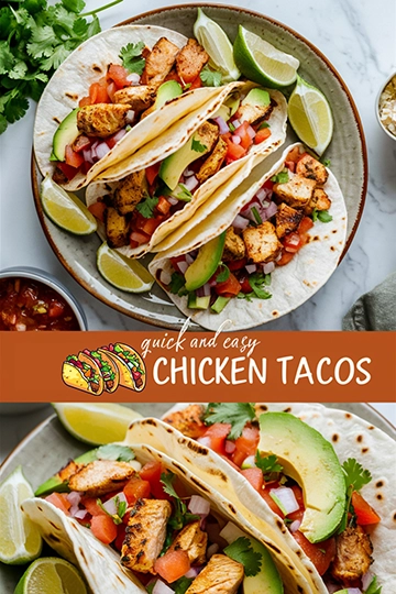 Shredded Chicken Tacos