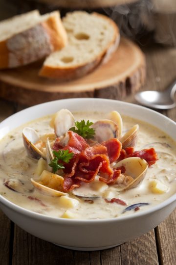 clam chowder