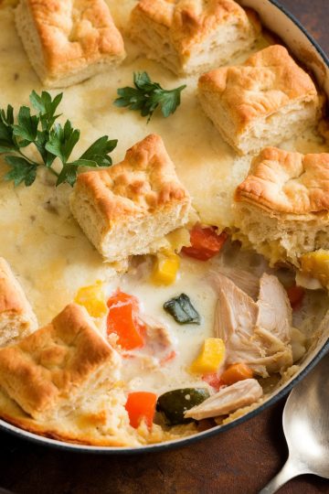 chicken pot pie casserole