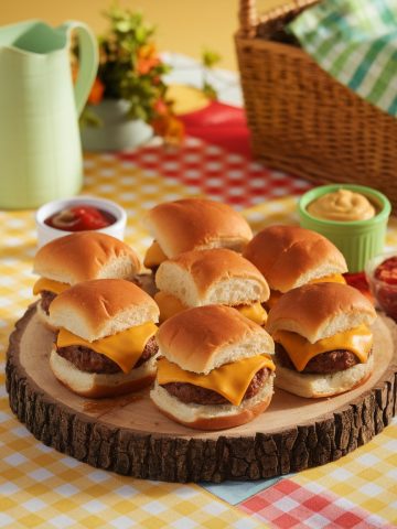 cheeseburger sliders