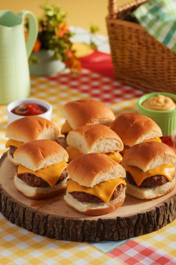 cheeseburger sliders